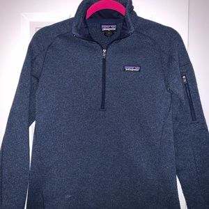 Women’s Navy Patagonia Quarter Zip